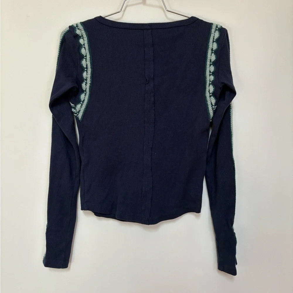 NWOT Free People Lost Love Long-Sleeve Top Size XS